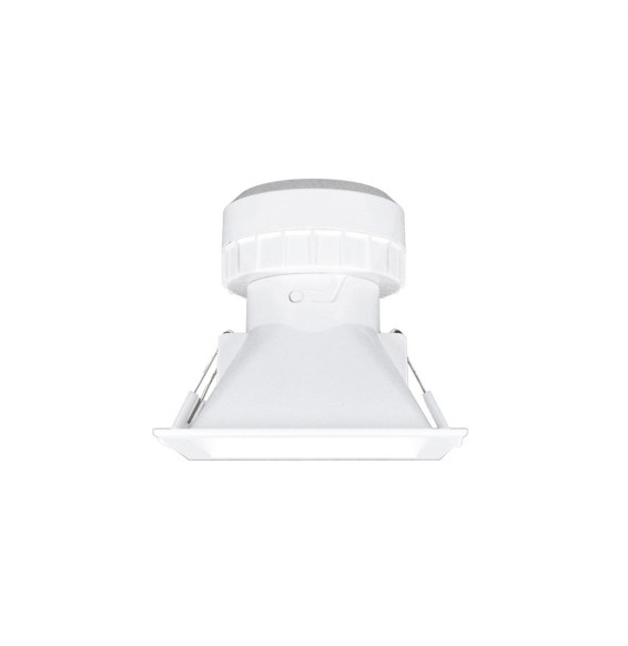 BENEITO FAURE - Empotrable cuadrado PULCOM 8W SWICHT 2700-3000-4000K 38º 800lm blanco