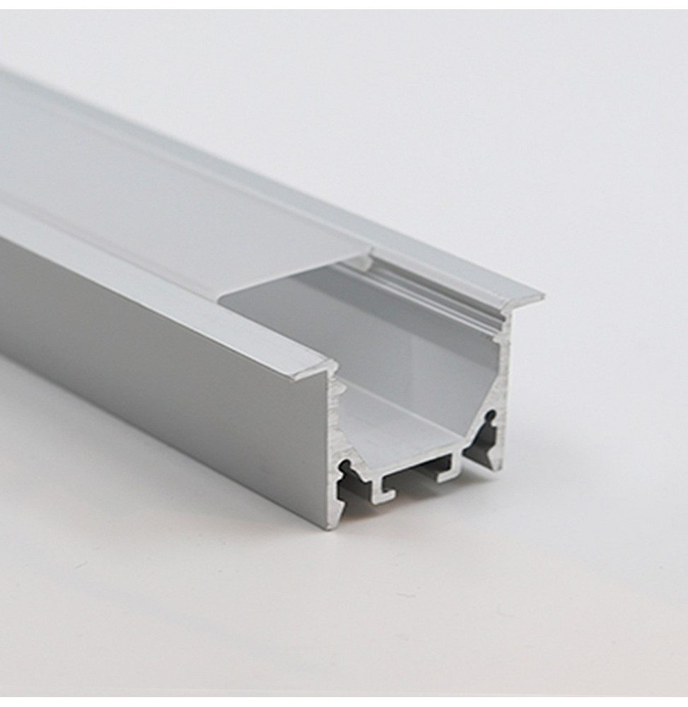 BENEITO FAURE - Perfil 1m BOX 10 anodizado plata