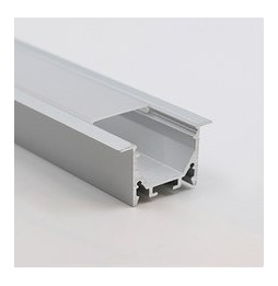 BENEITO FAURE - Perfil 1m BOX 10 anodizado plata