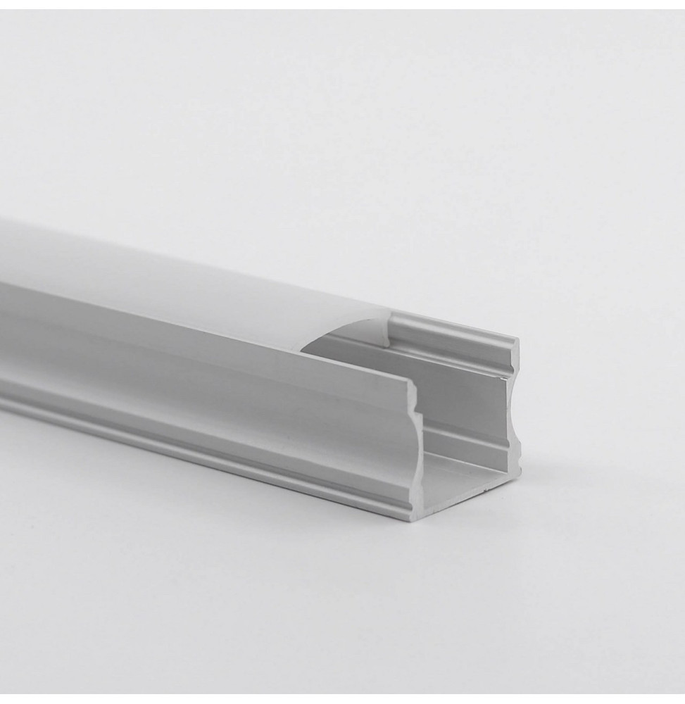 BENEITO FAURE - Perfil 1m BOX 18 anodizado plata