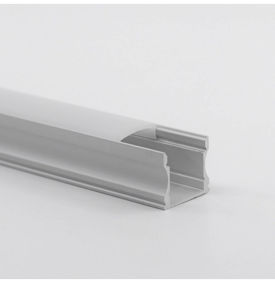 BENEITO FAURE - Perfil 1m BOX 18 anodizado plata