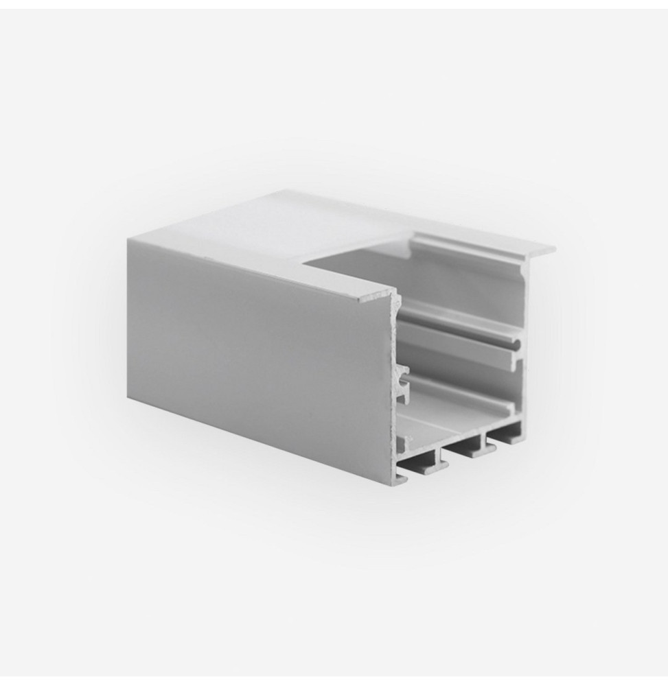 BENEITO FAURE - Tapa sin taladro para BOX 38 acabado gris