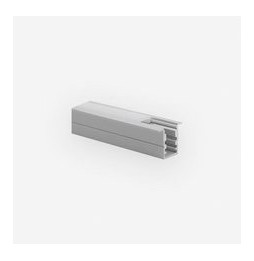 Tapa con taladro para BOX 11 acabado gris