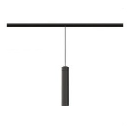 Foco ALP 48V suspensión 4,5W carril magnético 2700K negro mate