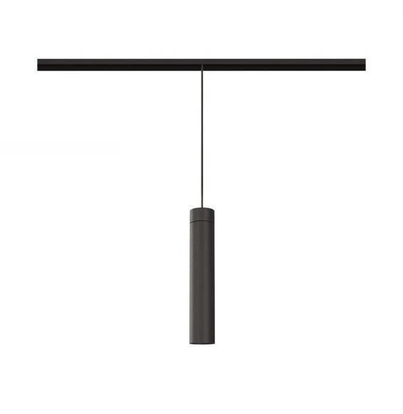 Foco ALP 48V suspensión 4,5W carril magnético 3000K negro mate