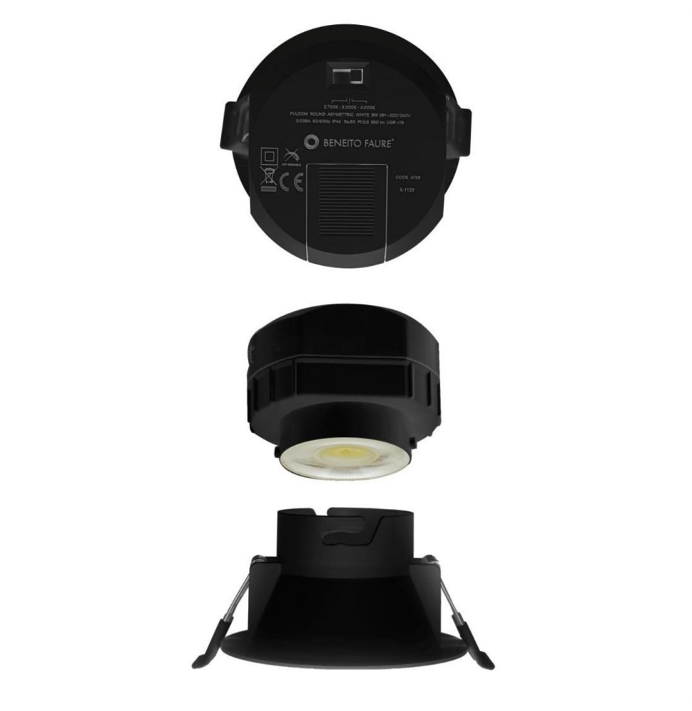 BENEITO FAURE - Aro PULCOM redondo negro