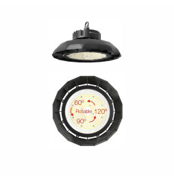 BENEITO FAURE - Campana industrial UFO LENS Dali LED 200W 100 260V 60° 90° 120° 4000K