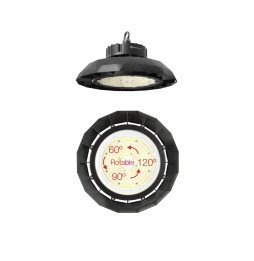 BENEITO FAURE - Campana industrial UFO LENS Dali LED 240W 100 260V 60° 90° 120° 4000K