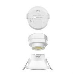 BENEITO FAURE - Cuerpo LED negro PULCOM 8W Swicht