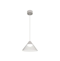 Luminaria ARK suspensión - superficie blanco transparente 6W 3000K