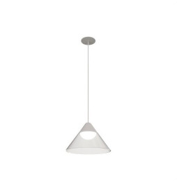 Luminaria ARK suspensión - encastrar blanco transparente 6W 3000K