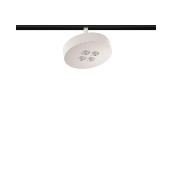 Foco COOKIE 48V 12W carril magnético 2700K blanco mate