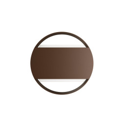 BENEITO FAURE - Foco exterior CLOS 16W corten 3000K/4000K/5000K