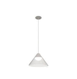 Luminaria ARK suspensión - encastrar blanco transparente 6W 2700K