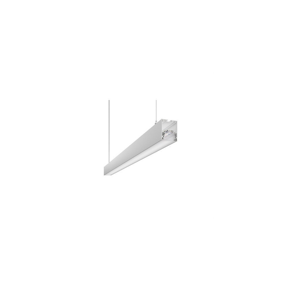 BENEITO FAURE - Luminaria lineal URBAN de 1410mm 57W 230Vac 6384lm 2700K CASAMBI blanca difusor opal