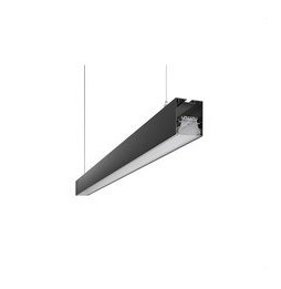 BENEITO FAURE - Luminaria lineal URBAN de 1410mm 57W 230Vac 7752lm 4000K PUSH negra UGR