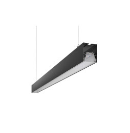 BENEITO FAURE - Luminaria lineal URBAN de 2530mm 103W 230Vac 13184lm 3000K CASAMBI negra UGR