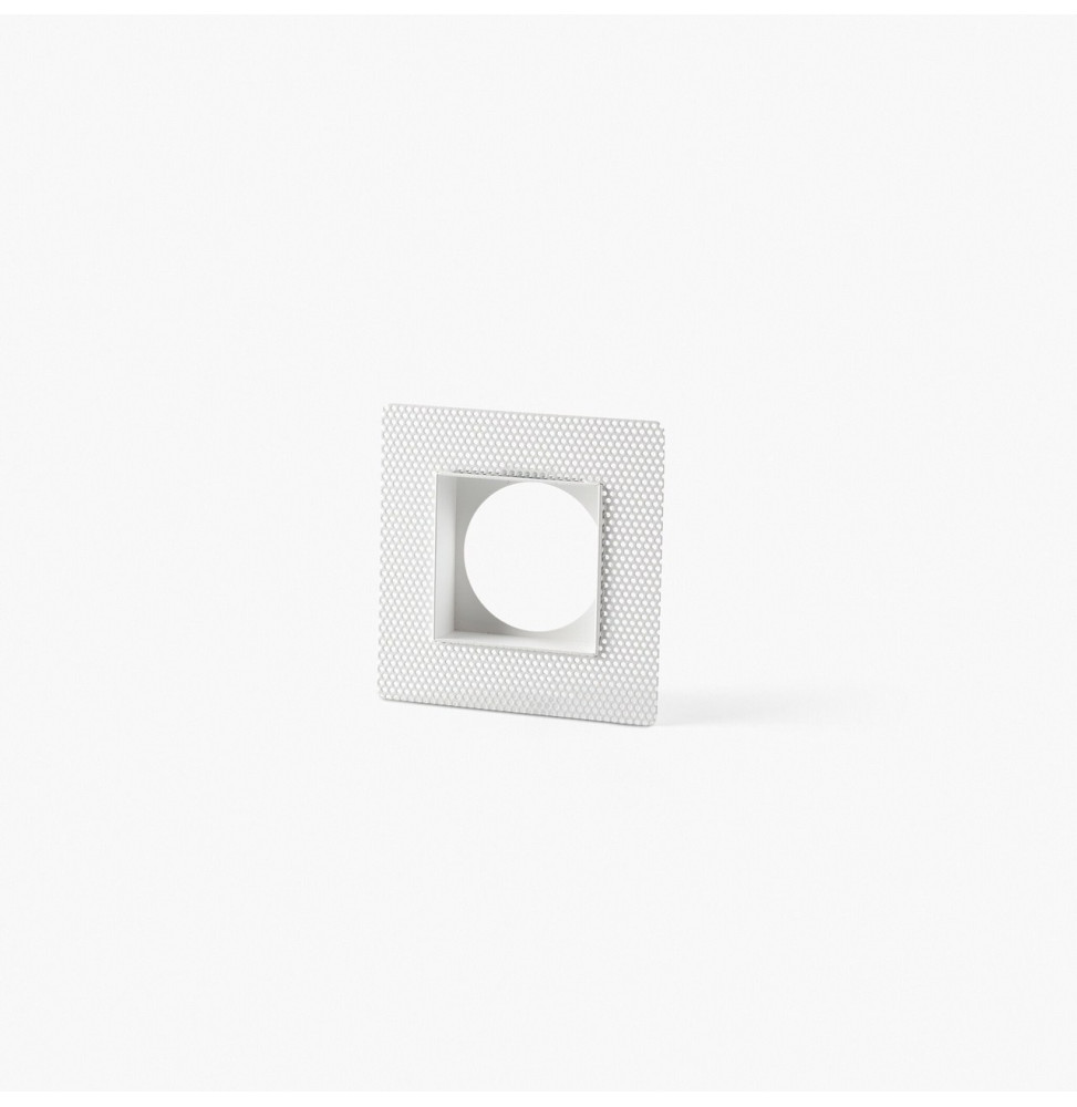 FARO - Placa TEIDE 1 agujero TRIMLESS blanco
