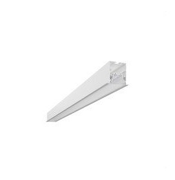 BENEITO FAURE - Luminaria lineal de superficie URBAN E de 1970mm 80W 230Vac 10240lm 3000K PUSH blanca difusor opal