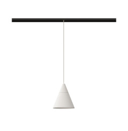 BENEITO FAURE - Luminaria ZOE 48V suspensión 7W carril magnético 3000K blanco mate