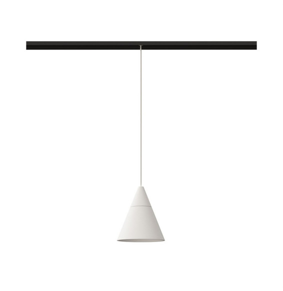 BENEITO FAURE - Luminaria ZOE 48V suspensión 7W carril magnético 3000K blanco mate