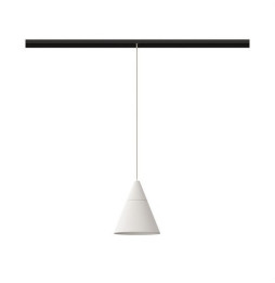 BENEITO FAURE - Luminaria ZOE 48V suspensión 7W carril magnético 2700K blanco mate