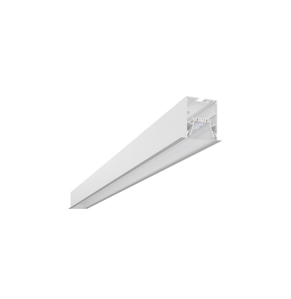 BENEITO FAURE - Luminaria lineal de superficie URBAN E de 2530mm 103W 230Vac 13184lm 3000K PUSH blanca UGR