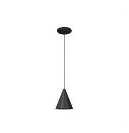BENEITO FAURE - Luminaria ZOE suspensión florón encastrar negro 7W 38° 2700K