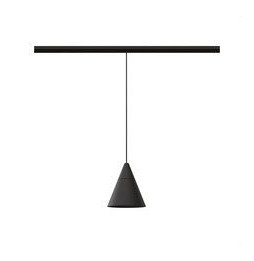 BENEITO FAURE - Luminaria ZOE 48V suspensión 7W carril magnético 2700K negro mate
