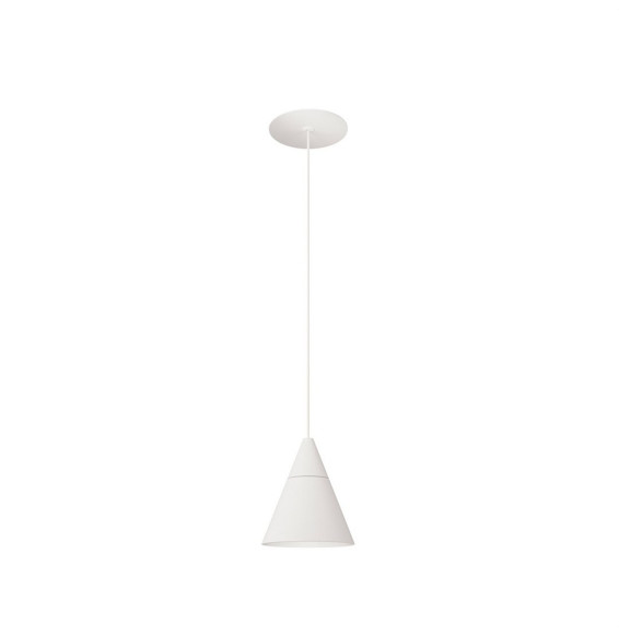 BENEITO FAURE - Luminaria ZOE suspensión florón encastrar blanco 7W 38° 3000K