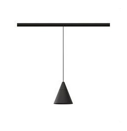 BENEITO FAURE - Luminaria ZOE 48V suspensión 7W carril magnético 3000K negro mate