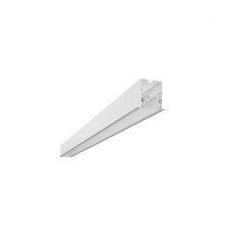 BENEITO FAURE - Luminaria lineal de superficie URBAN E de 2530mm 103W 230Vac 14008lm 4000K PUSH blanca difusor opal