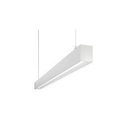 BENEITO FAURE - Luminaria lineal WORK de 1410mm 43W 230Vac 4816lm 2700K CASAMBI blanca