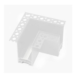 FARO - Pieza en L empotrar NESO DALI blanco