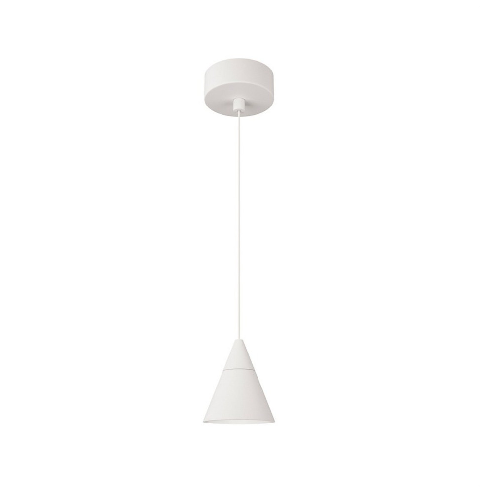 BENEITO FAURE - Luminaria ZOE suspensión florón superficie blanco 7W 18° 3000K