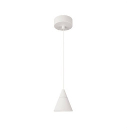 BENEITO FAURE - Luminaria ZOE suspensión florón superficie blanco 7W 18° 3000K