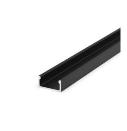 FARO - Perfil superficie 8mm 1,6m negro