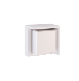 BENEITO FAURE - Aplique BLIS C cuadrado blanco 15W Switch 2700-3200-4000K