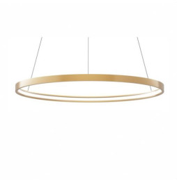 BENEITO FAURE - Luminaria suspendida ZERO-IN de 700mm 44W 4620lm 3000K DALI oro