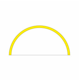 BENEITO FAURE - Tramo ZERO DESIGN 180° 1500mm 48W 24V DC 2700K oro