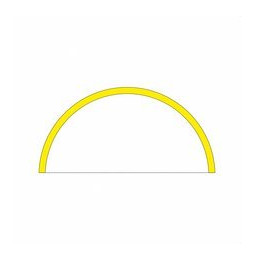 BENEITO FAURE - Tramo ZERO DESIGN 180° 1500mm 48W 24V DC 2700K oro