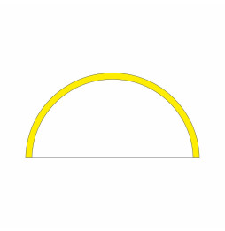 BENEITO FAURE - Tramo ZERO DESIGN 180° 1500mm 48W 24V DC CCT plata