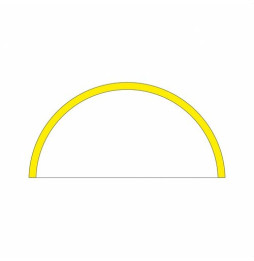 BENEITO FAURE - Tramo ZERO DESIGN 180° 1500mm 48W 24V DC CCT plata