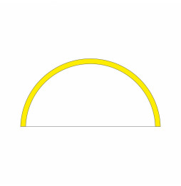 BENEITO FAURE - Tramo ZERO DESIGN 180° 1500mm 48W 24V DC CCT oro