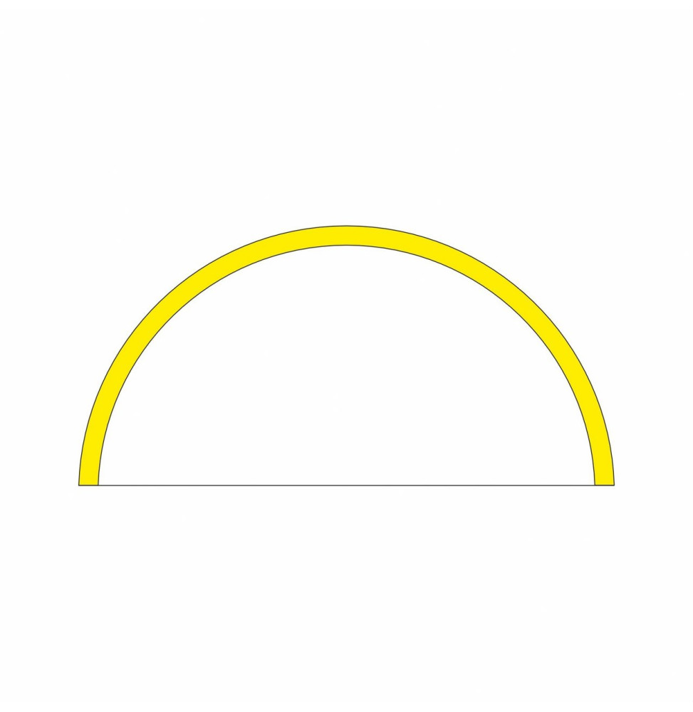 BENEITO FAURE - Tramo ZERO DESIGN 180° 1500mm 48W 24V DC CCT oro