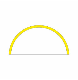 BENEITO FAURE - Tramo ZERO DESIGN 180° 1500mm 48W 24V DC CCT blanco