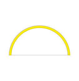 BENEITO FAURE - Tramo ZERO DESIGN 180° 1500mm 48W 24V DC 4000K oro