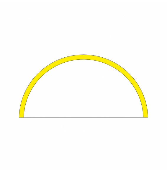 BENEITO FAURE - Tramo ZERO DESIGN 180° 1500mm 48W 24V DC 4000K oro