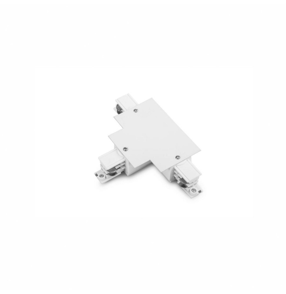 BENEITO FAURE - Unión carril empotrable negro forma "T" izquierda