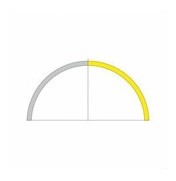 BENEITO FAURE - Tramo ZERO DESIGN 90° 1500mm 24W 24V DC 2700K negro